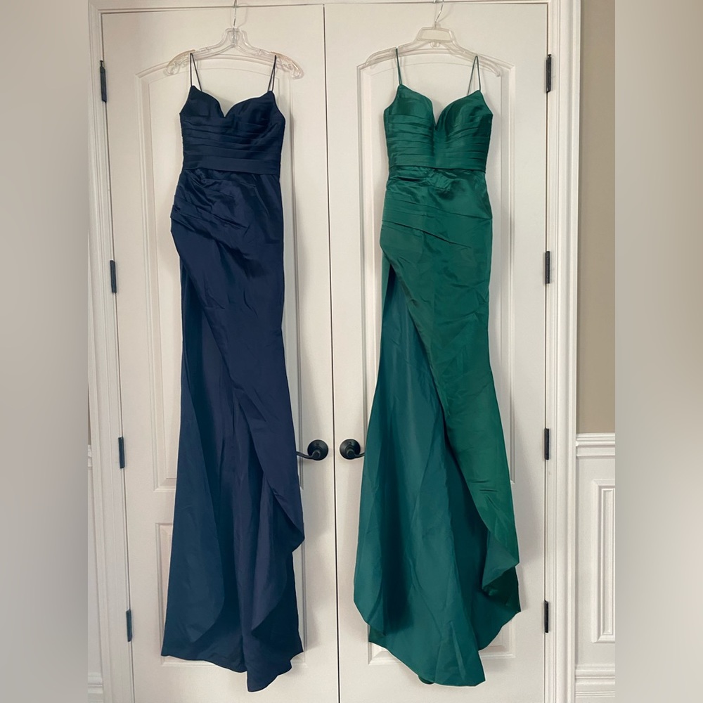 Selling both dresses each dress can be bought separately. Same dress in 2 colors